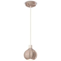 Hängelampe Handarbeit Keramik D: 13 cm rund H: max. 134 cm von Ferroluce