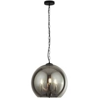 Hängelampe Kugelschirm Schwarz Rauchgrau E14 D: 35 cm Hängelampe Kugelschirm Schwarz Rauchgrau E14 D: 35 cm von Searchlight