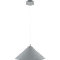 Hängelampe Metall E27 Ø 35 cm rund H: max. 318 cm Grau von Maytoni