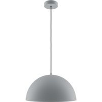 Hängelampe Metall E27 rund D: 35 cm H: max. 320 cm Grau von Maytoni