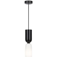 Hängelampe Metall Glas E14 rund Ø 8 cm H: max. 232 cm von Maytoni
