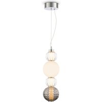 Hängelampe Metall Glas LED 14,7 cm breit H: max. 169 cm von Maytoni