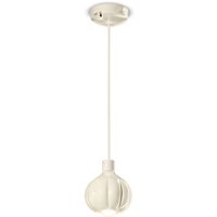 Hängelampe Metall Keramik rund Ø 13 cm H: max. 134 cm Hängelampe Metall Keramik rund Ø 13 cm H: max. 134 cm von Ferroluce