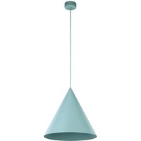 Hängelampe Metall Ø 32 cm H: max. 165 cm Mint E27 Retro von TK Lighting