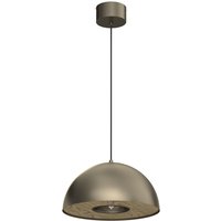 Hängelampe Metall in Titanium Gold Ø35 cm E27 Loft Hängelampe Metall in Titanium Gold Ø35 cm E27 Loft von Luminex