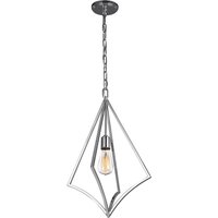Hängelampe Modern Metall in Chrom verstellbar MATUNCIA von ELSTEAD