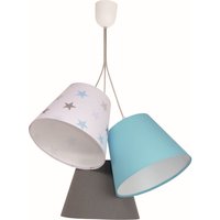 Hängelampe SAMY Weiß Türkis Grau Kinder Mädchen Hängelampe SAMY Weiß Türkis Grau Kinder Mädchen von BPS Koncept