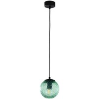 Hängelampe Schwarz Grün G9 Modern Glas Metall Ø14 cm von TK Lighting
