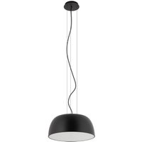 Hängelampe Schwarz Metall Ø38 cm rund E27 verstellbar Hängelampe Schwarz Metall Ø38 cm rund E27 verstellbar von Nowodvorski