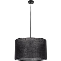 Hängelampe Schwarz Ø 50 cm H: max. 180 cm E27 Stoff Hängelampe Schwarz Ø 50 cm H: max. 180 cm E27 Stoff von TK Lighting