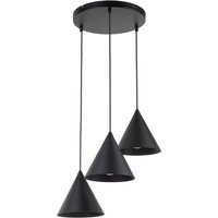 Hängelampe Schwarz verstellbar 3-flammig E27 Ø 42 cm CODY Hängelampe Schwarz verstellbar 3-flammig E27 Ø 42 cm CODY von TK Lighting