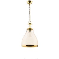 Hängelampe TANYL in Messing Glas Ø29cm Esstisch von Zaklad Wielobranzowy Export-Import-Jupiter