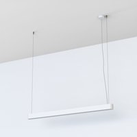Hängelampe Weiß 3000 K 3200 lm T8 LED verstellbar B: 125 cm von Nowodvorski