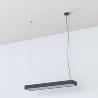 Hängelampe warmweiß T8 LED 3000 K 2300 lm Aluminium B: 93,5 cm von Nowodvorski