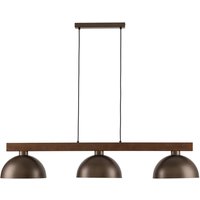 Hängeleuchte 118 cm lang H: max. 115 cm Holz Metall 3x E27 Hängeleuchte 118 cm lang H: max. 115 cm Holz Metall 3x E27 von TK Lighting