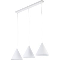 Hängeleuchte 3-flammig Metall L: 75 cm Weiß E27 CODY von TK Lighting