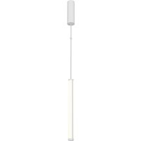 Hängeleuchte Aluminium Glas LED 4 cm breit Weiß rund von Maytoni