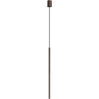 Hängeleuchte Braun matt G9 Ø 2,5 cm Metall Modern schmal von Nowodvorski