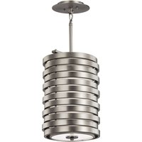 Hängeleuchte E27 Ø27cm Metall Glas blendarm NAILA von ELSTEAD