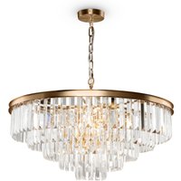 Hängeleuchte Glas Metall E14 Ø 70 cm H: max. 120 cm von Maytoni