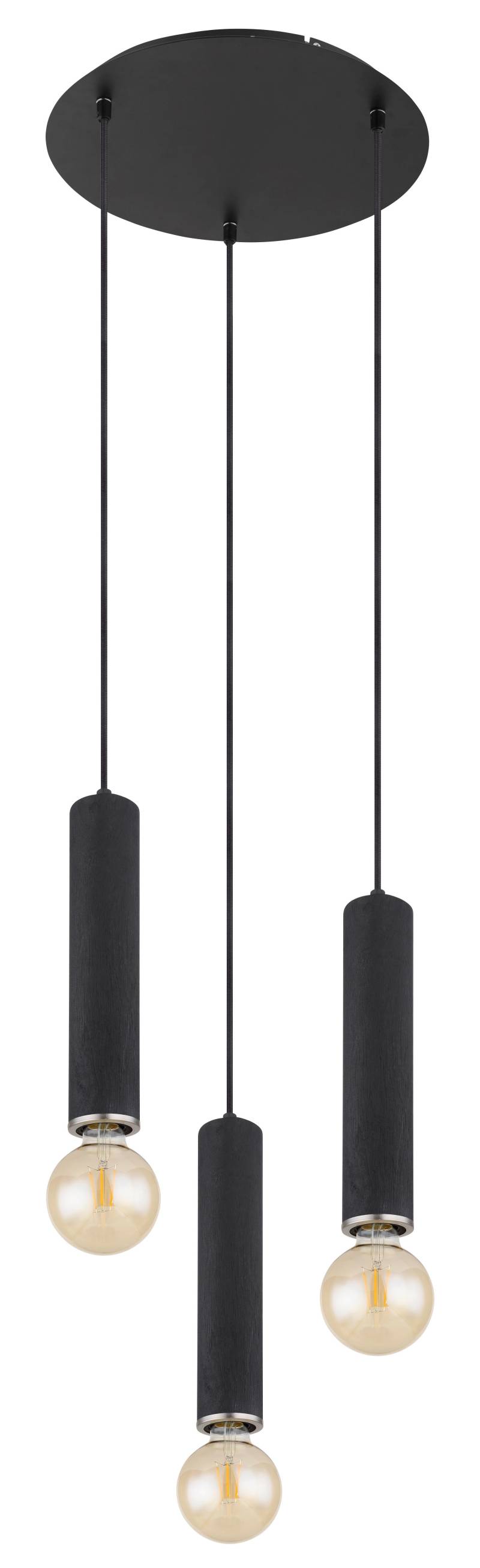 Hängeleuchte Marion in Schwarz max. 60 Watt