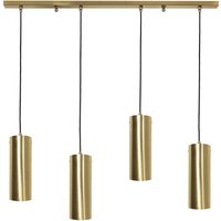 Hängeleuchte Messing B: 90cm H: max. 110cm verstellbar 4x E27 von Ghidini Giovanni Battista