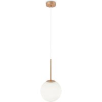 Hängeleuchte Metall Glas D: 20 cm rund H: max. 180 cm von Maytoni