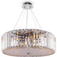 Hängeleuchte Metall Glas E27 D: 53 cm H: max. 89,4 cm von Maytoni