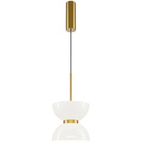 Hängeleuchte Metall Glas LED D: 22 cm H: max. 350 cm von Maytoni