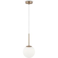 Hängeleuchte Metall Glas Ø 18 cm rund H: max. 180 cm von Maytoni