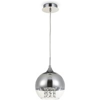 Hängeleuchte Metall Glas Ø 20 cm rund H: max. 96 cm E27 Hängeleuchte Metall Glas Ø 20 cm rund H: max. 96 cm E27 von Maytoni