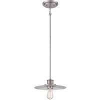 Hängeleuchte Metall Glas in Nickel Ø29cm Esstisch Küche Hängeleuchte Metall Glas in Nickel Ø29cm Esstisch Küche von ELSTEAD