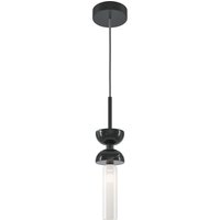 Hängeleuchte Metall Glas rund D: 10 cm H: max. 336,5 cm von Maytoni