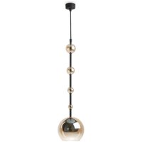 Hängeleuchte Metall Rauchglas D: 16 cm rund GU10 Modern von Maytoni