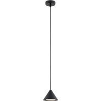 Hängeleuchte Schwarz Ø 12 cm schmal GX53 Metall MIRA von Emibig