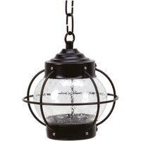 Hängeleuchte außen Messing Glas E27 IP23 D: 20 cm rund von Lido Light Fixture Man. LTD