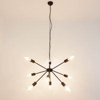 Hängeleuchte in Schwarz Ø77cm 9-flmg von Nowodvorski