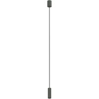 Hängeleuchte verstellbar GU10 R35 Ø 4 cm Grau Metall Modern von Nowodvorski
