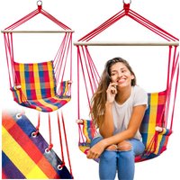 Hängematte Hängesessel Garten brasilianische Schaukel Schaukel suspendiert Kokon Hängematte Hängesessel Garten brasilianische Schaukel Schaukel suspendiert Kokon