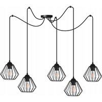Hängende Deckenleuchte Kronleuchter SPIDER Loft E27 LED