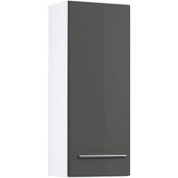 Hängeschrank 25 PARMA Held Möbel Weiß / Grau