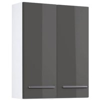 Hängeschrank 50 PARMA Held Möbel Weiß / Grau