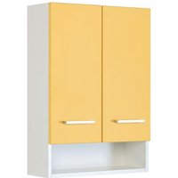 Hängeschrank 50 RIGA von Held Möbel Weiß / Gelb matt