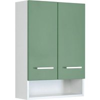 Hängeschrank 50 RIGA von Held Möbel Weiß / Grün matt