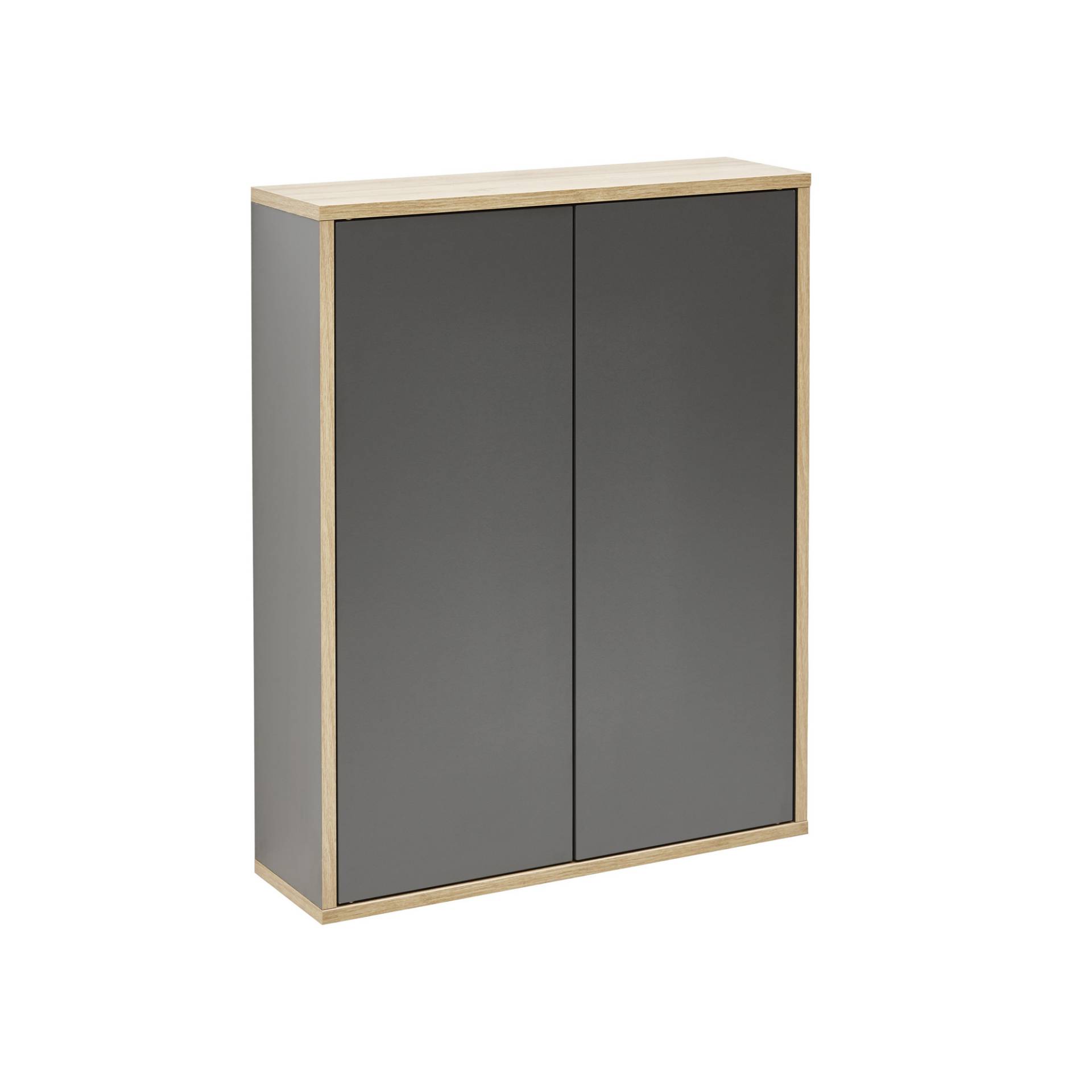 Fackelmann Hängeschrank 'Finn' anthrazit matt 60 x 75 x 20,5 cm Fackelmann Hängeschrank 'Finn' anthrazit matt 60 x 75 x 20,5 cm von Fackelmann