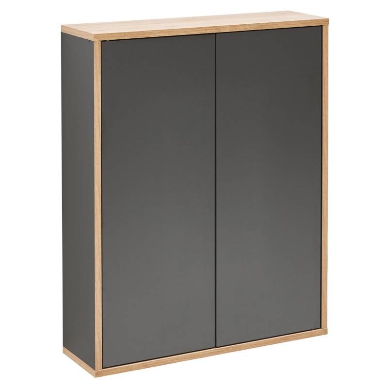 Fackelmann Hängeschrank 'Finn' anthrazit matt 60 x 75 x 20,5 cm von Fackelmann
