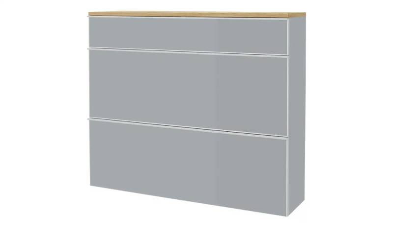 Hängeschrank   ¦ grau ¦ Maße (cm): B: 120 H: 102 T: 31.0 Garderoben & Kleiderstangen > Schuhgarderoben & Schränke - Möbel Kraft