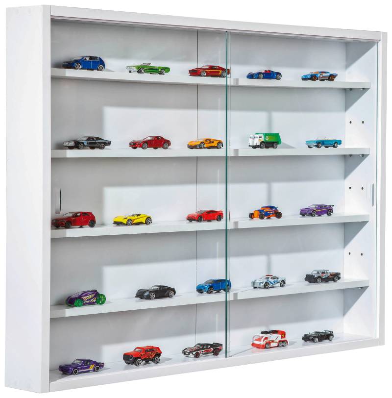 Hängevitrine in Weiß Hängevitrine in Weiß