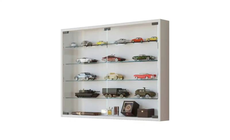 Hängevitrine   ¦ weiß ¦ Maße (cm): B: 80 H: 60 Schränke > Hängeschränke - Möbel Kraft