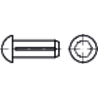 Halbrundkerbnagel DIN 1476 Stahl blank ø3 x 4mm Halbrundkerbnagel DIN 1476 Stahl blank ø3 x 4mm von Nobrand